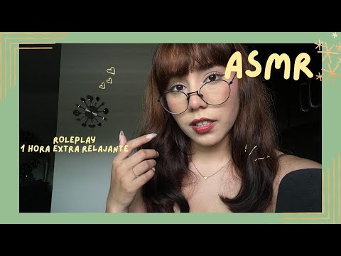 ASMR - 1 HORA DE TRIGGERS Y ROLEPLAY EXTRA RELAJANTE