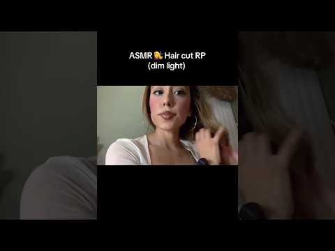 ASMR Haircut RP #asmr #asmrhaircut #asmrshorts #haircut