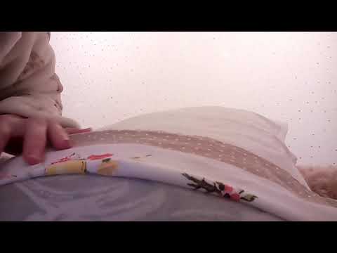 Asmr folding tea towel. Tingly Soft spoken