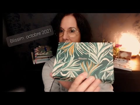 Asmr français unboxing  #Blissim Octobre 2021