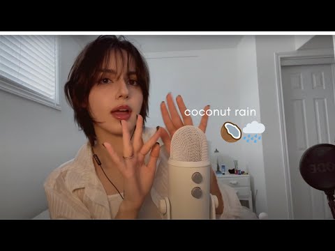 asmr coconut rain