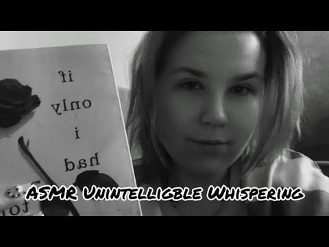ASMR - Unintelligible / Inaudible Whispering 