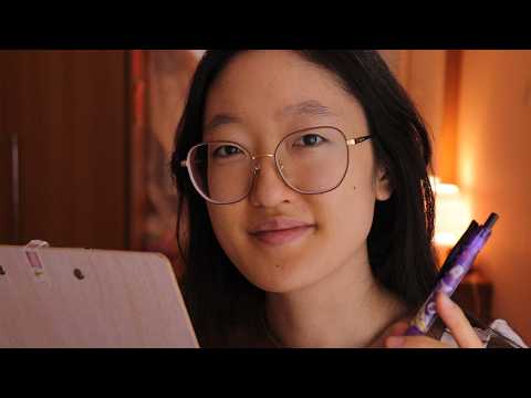 ASMR ROLEPLAY: PROFESSORA DE INGLÊS 👩‍🏫✏️ (FALA SUAVE, SEM ANÚNCIOS NO MEIO)