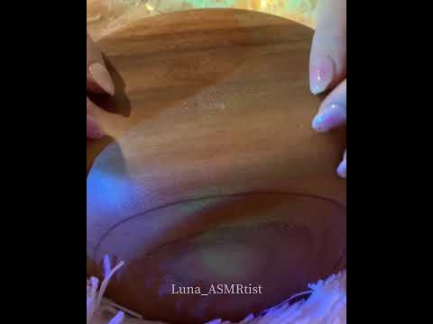 ASMR Restful WOOD trigger collection🎄✨ #asmr #relax #tinglingsounds