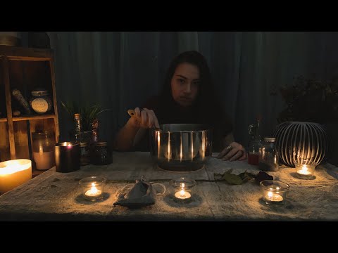 Witch does a spell to help you forget your heartbreak ASMR Roleplay