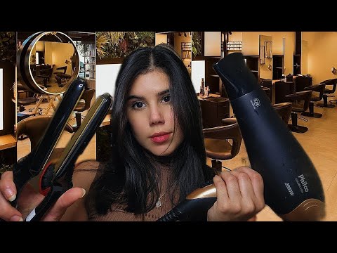 ASMR fazendo o seu cabelo!