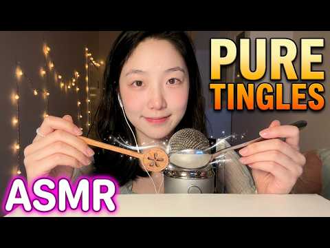 Trigger Sounds with Spoons of Different Materials 🥄✨ | Sleep Aid 🌙💤 | ASMR 🎧