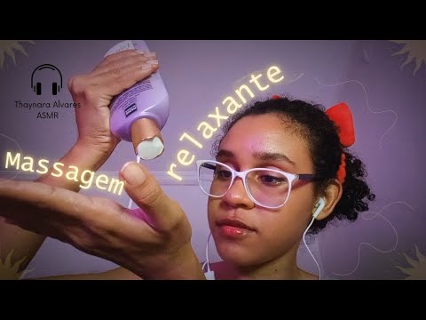 ASMR massagem relaxante, para um sono restaurador e calmante!