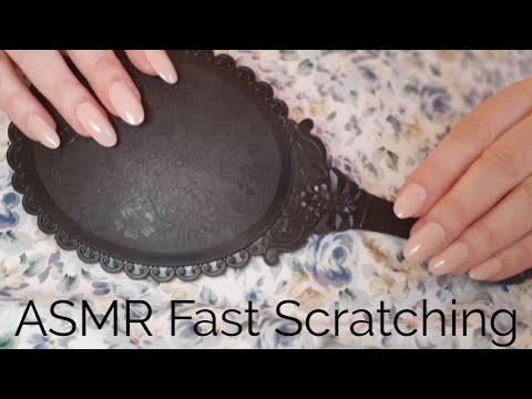 ASMR Fast Scratching(Hand Mirror)No Talking