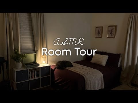 ASMR Room Tour (whispered voiceover)