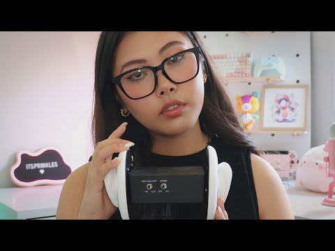 ASMR Ear Cleaning ✨ Soft Ear Touching & Gentle Whispering for Sleep 😴