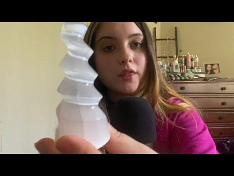 ASMR | my crystal collection 🔮