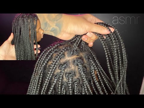 ASMR | Relaxing Scalp Oiling + Massage/Hair Play ft. Eleven Eleven Hair Bar
