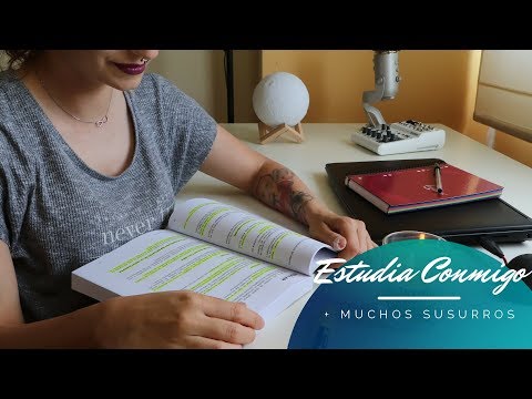 ASMR Estudia Conmigo (y RELÁJATE antes de dormir) / Nadira ASMR