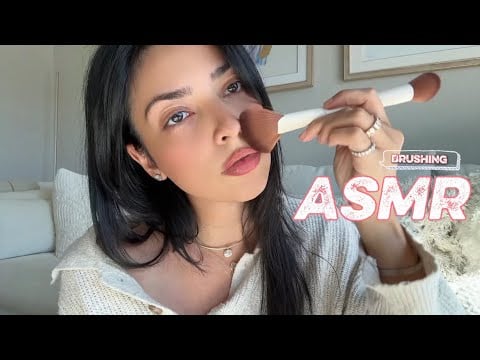 asmr | soft spoken | brushing & mouth sounds