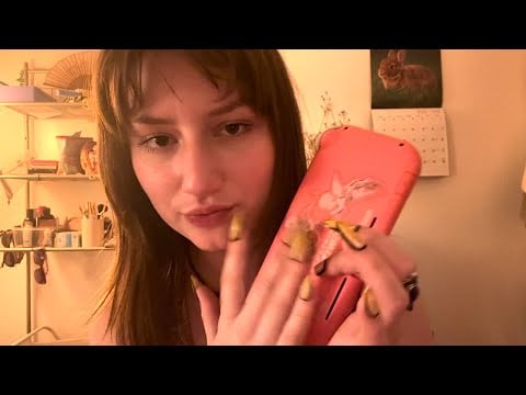 Tapping on my favorite items  🎀 ASMR