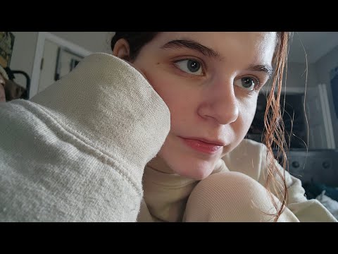 lofi asmr doing your makeup with no makeup (propless gesture triggers, hand movements, soft spoken)