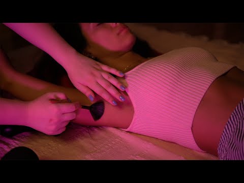 ASMR Wonderful! Arm and Armpit Massage and Brushing