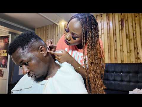 ASMR: Insane Pampering Barbershop Full Service Massage 💆 Head, Face, Neck & Body ~ No Talking