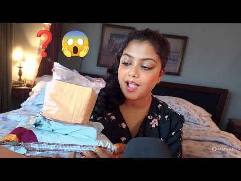 ASMR Parcel Unboxing 📦😭