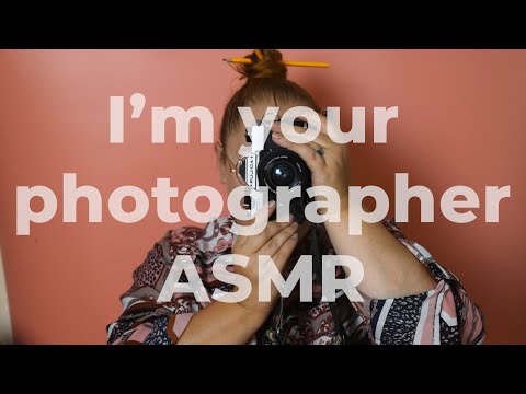 * ASMR * I'm your photographer / Photoshoot/ Sketching / Measuring / Taking photos / Unintentional