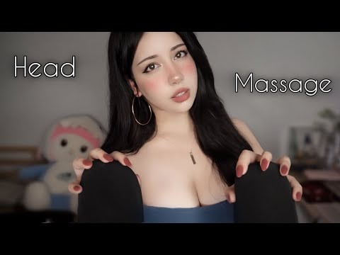 The Perfect ASMR Head Massage To melt Your stress ( Just For You ^^)