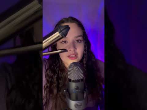 ASMR fazendo chapinha e cachos no seu cabelo 🎀💈#asmrcabelo #asmrhairplay #asmrsalao #asmrchapinha