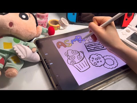 ASMR] 아이패드 그림색칠토킹/🎨🖌🗣