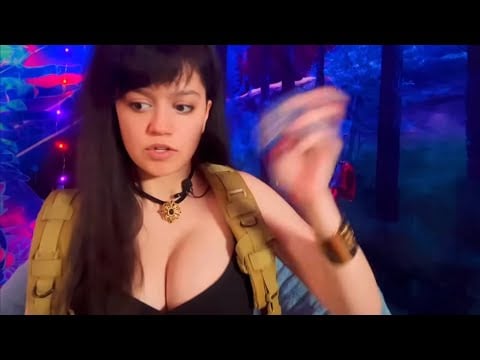 Hour Long ASMR~ Lara Croft Medical Aid, Nurse, Photographing + Brushing You, + Measuring Your Face