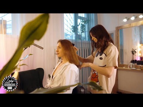 Soft Murmurs ASMR Massage by Barber Lady Adel for Girls
