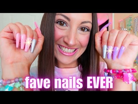 ASMR My *FAVORITE* Nails of ALL TIME 💅🏻