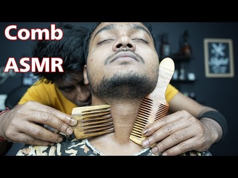 Cure Your Insomnia With ASMR Ear To Ear Comb Massage | Comb Scratching Head Massage