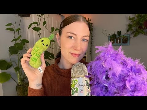 ASMR Soft Cozy Cuddly Cat Roleplay 🐈 Visual Triggers, Purring, Personal Attention