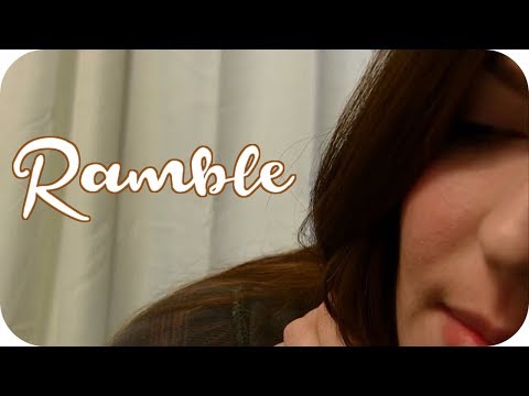 ASMR Ear-to-Ear Whisper Ramble – Ear Brushing – Mouth Sounds