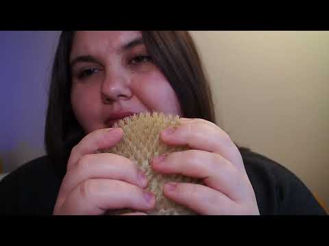 ASMR Massage Brush Sounds | Clear ASMR Triggers