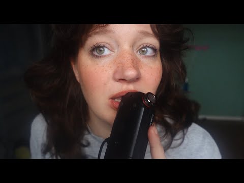 ASMR ear eating with tascam  (ear biting and mouth sounds, no talking)