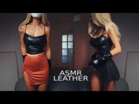 Fabric Scratching ASMR - Latex, Leather & Deep Textured Triggers