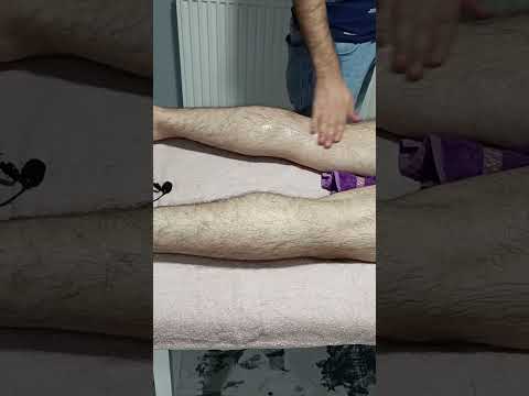 ASMR BACK LEG STRESS RELIEF MASSAGE THERAPY #shorts  #massage #asmr #satisfying #relaxing #relax