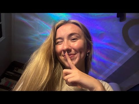 ASMR Positive Affirmations🫶🏼 Inaudible Whispering, Hand Movements and Mouth Sounds for Deep Sleep