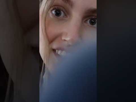 Positive Affirmation & Face Brushing #asmr #visualtingle #relax
