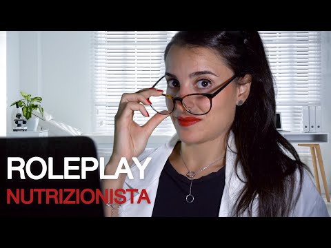 VISITA NUTRIZIONISTA 🍎 Dottoressa Veronica 👩🏻‍⚕️ | Il mio PRIMO ASMR *ROLEPLAY* 🤩