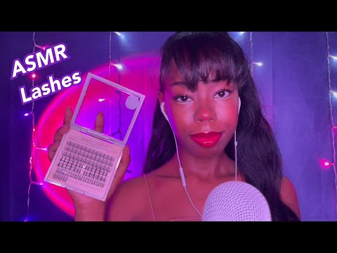 ASMR relaxing eyelash extensions 👁️✨