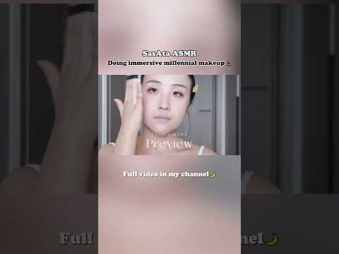 Going back to the 00s with me 你的助眠千禧辣妹 #ASMR #asmrsounds #milenial #makeup