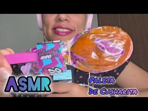 ASMR SUSURROS Y PALETA DE CUCHARA | DUERME AL INSTANTE #asmr #mouthwhisper #asmrsounds 