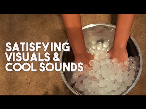 ASMR Satisfying Visuals & Sounds (no talking)