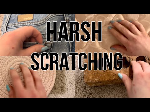 ASMR | Fabric & Carpet Scratching | Fast and Aggressive | Lofi | No Talking