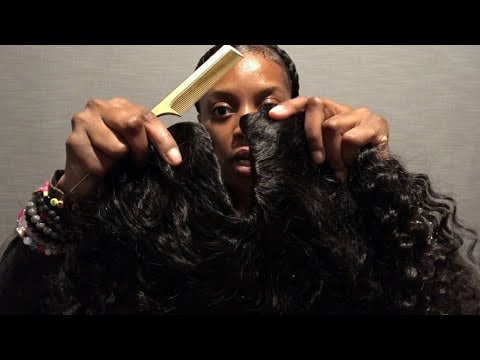 ASMR 💇🏽‍♀️ Hairstylist Wig Install RP 💕
