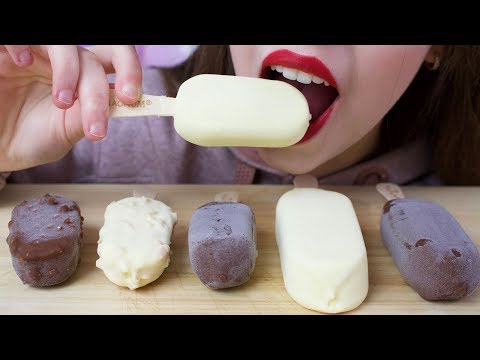 ASMR MAGNUM Ice Cream Bars (CRUNCHY Chocolate Eating Sounds) No Talking