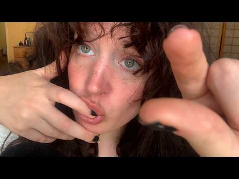 SPITPAINTING YOU ✨INAUDIBLE, BREATHY MOUTH SOUNDS ✨ASMR / NO TALKING