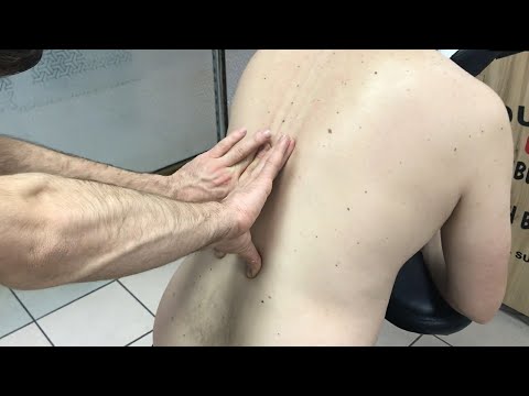 ASMR TURKISH BARBER & BACK CRACK & head, back, neck, face, ear, elbow, sleep massage & berber masajı